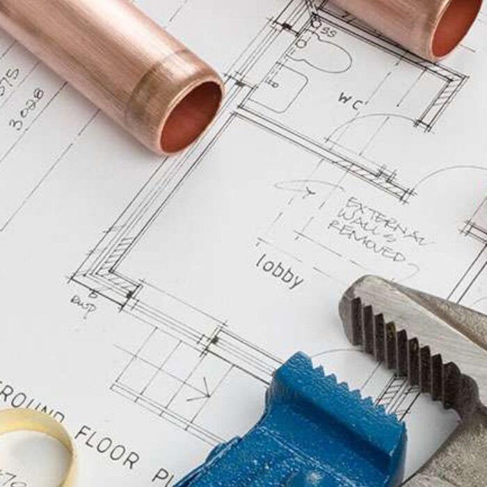 Residential plumbing work